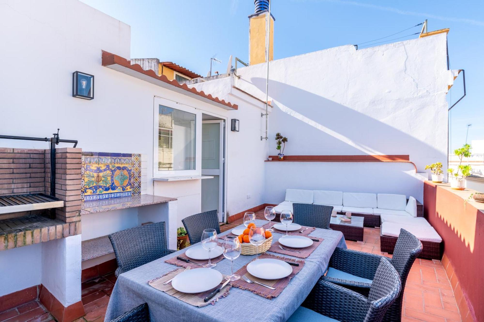 Holi-Rent Penthouse Penuelas Sevilla Eksteriør billede