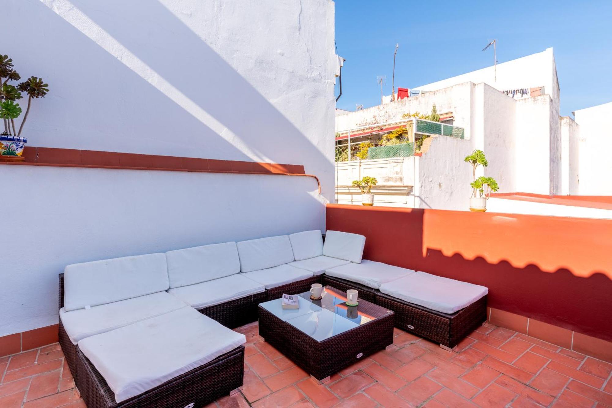 Holi-Rent Penthouse Penuelas Sevilla Eksteriør billede