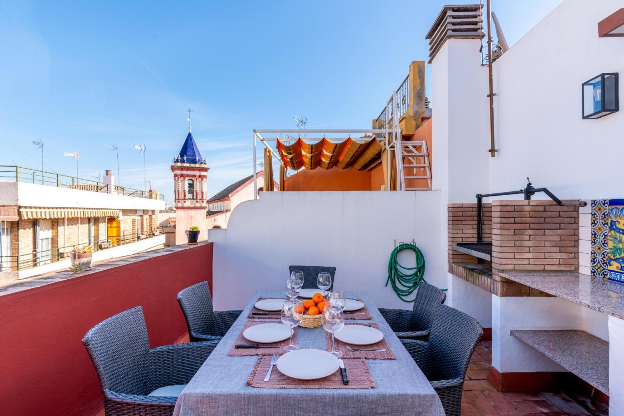 Holi-Rent Penthouse Penuelas Sevilla Eksteriør billede