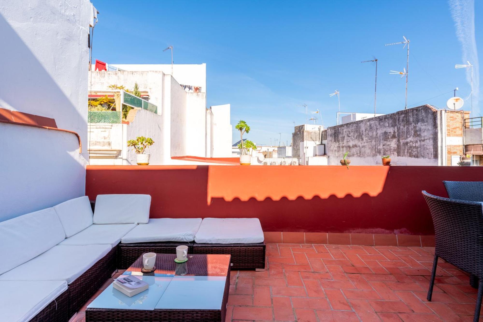 Holi-Rent Penthouse Penuelas Sevilla Eksteriør billede