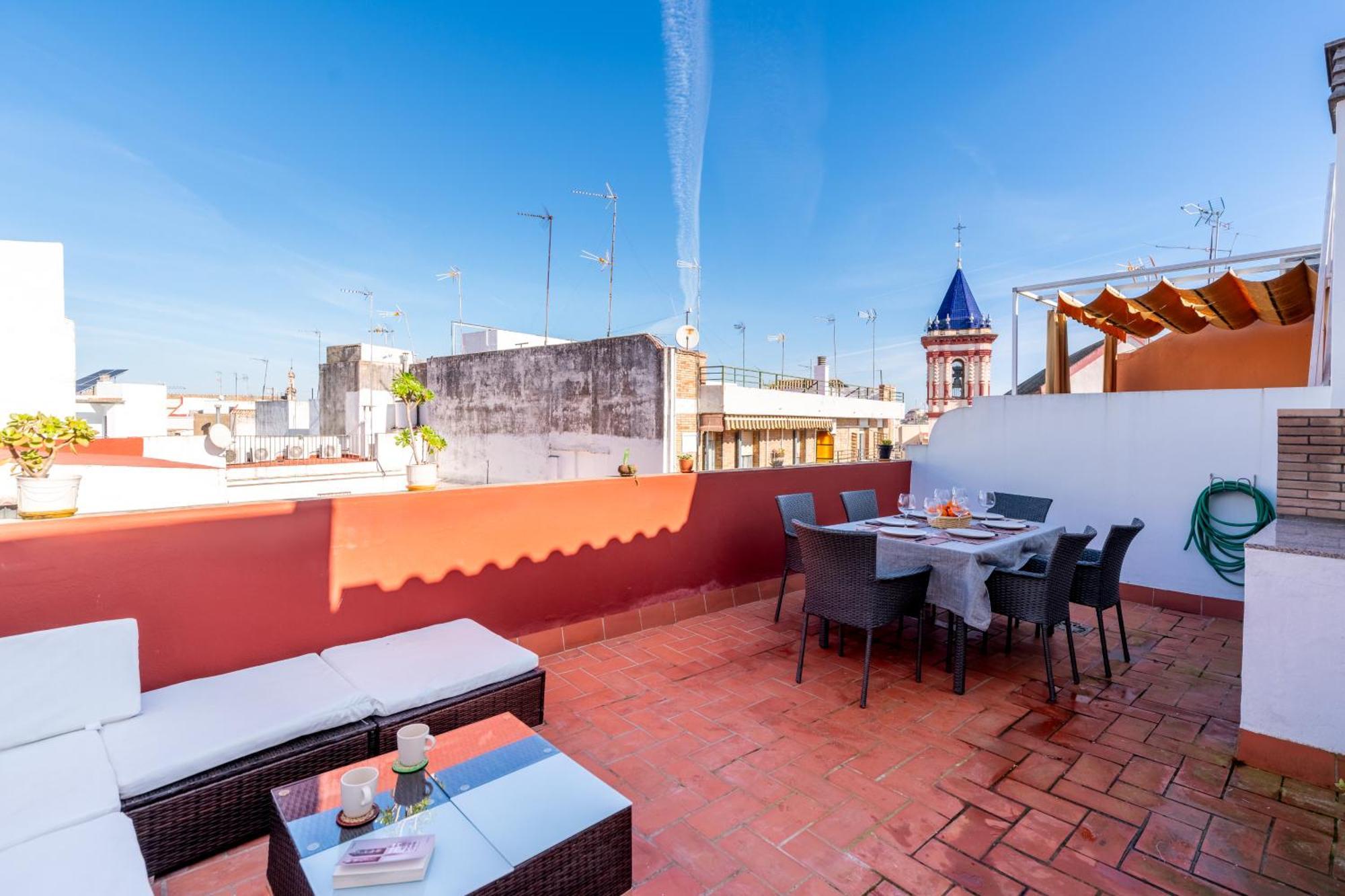 Holi-Rent Penthouse Penuelas Sevilla Eksteriør billede