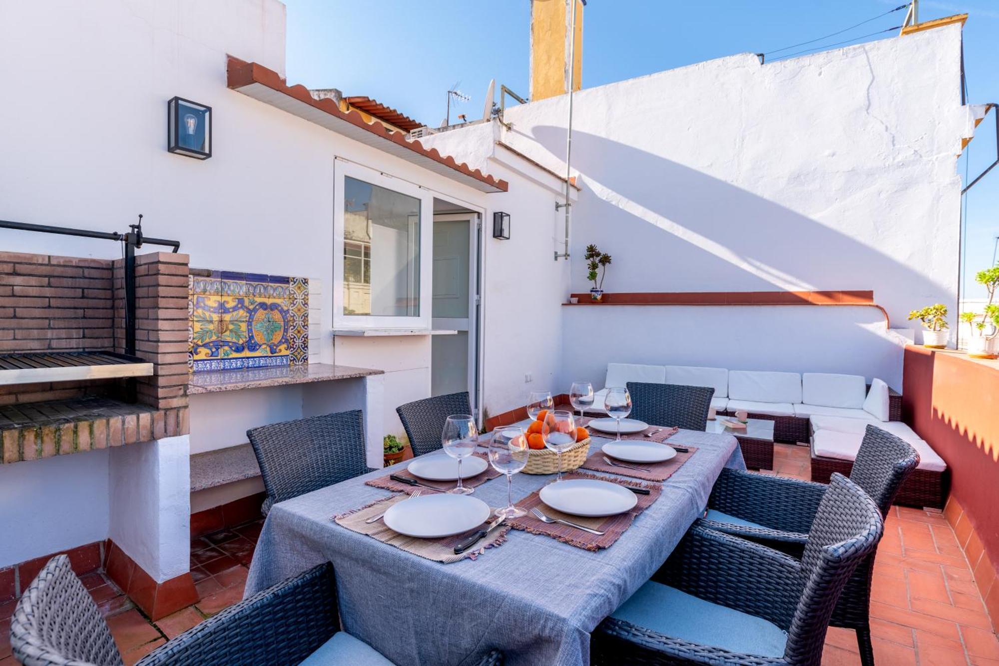 Holi-Rent Penthouse Penuelas Sevilla Eksteriør billede